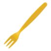 Picture of Olympia Kristallon Polypropylene Forks Yellow (12 pack) - DL119