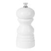Picture of Olympia Salt Or Pepper Grinder White Hevea Wood 125mm - DN652