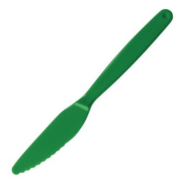 Picture of Olympia Kristallon Polypropylene Knives Green (12 pack)