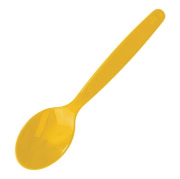 Picture of Olympia Kristallon Polypropylene Spoons Yellow (12 pack)