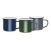 Picture of Olympia Enamel Mug Grey 350ml (Pack of 6) - DC397