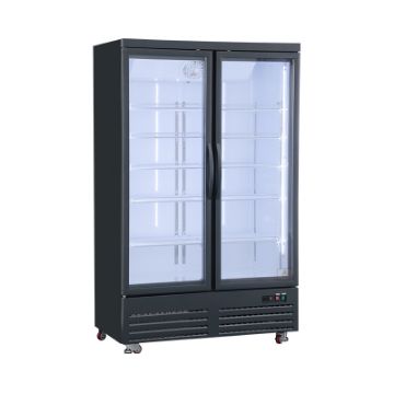 Picture of Unifrost HVR22B Double Door Display Refrigerator Graphite Blue 960L
