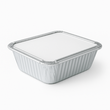 Picture of 4 x 5 Foil Container & Lid Combi (20x25)