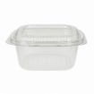 Picture of 750cc rPET Square Hinged Salad Container (8x50) - 120335