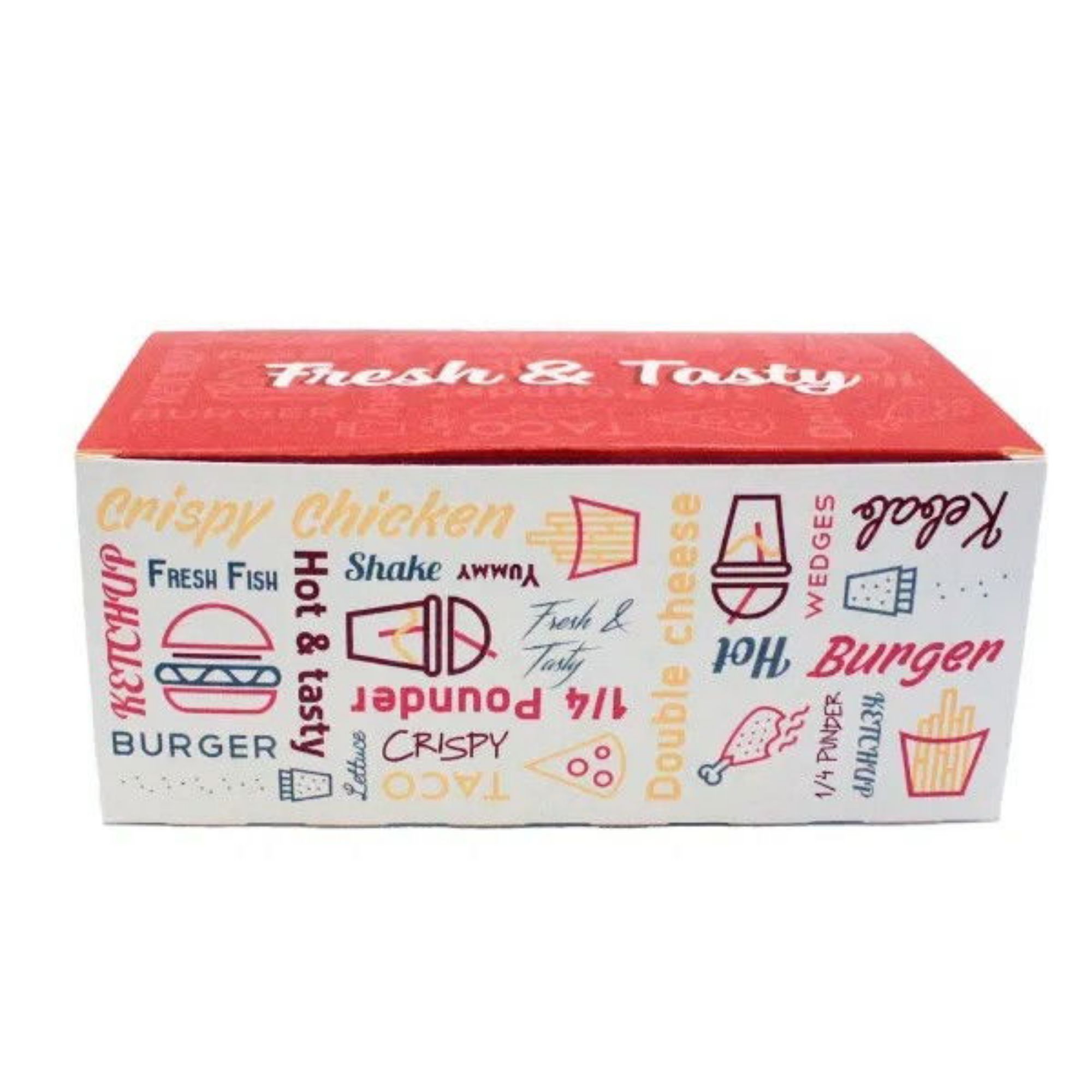 Picture of Medium Fresh & Tasty Snack Box  (168x94x65mm) (400) - 120330