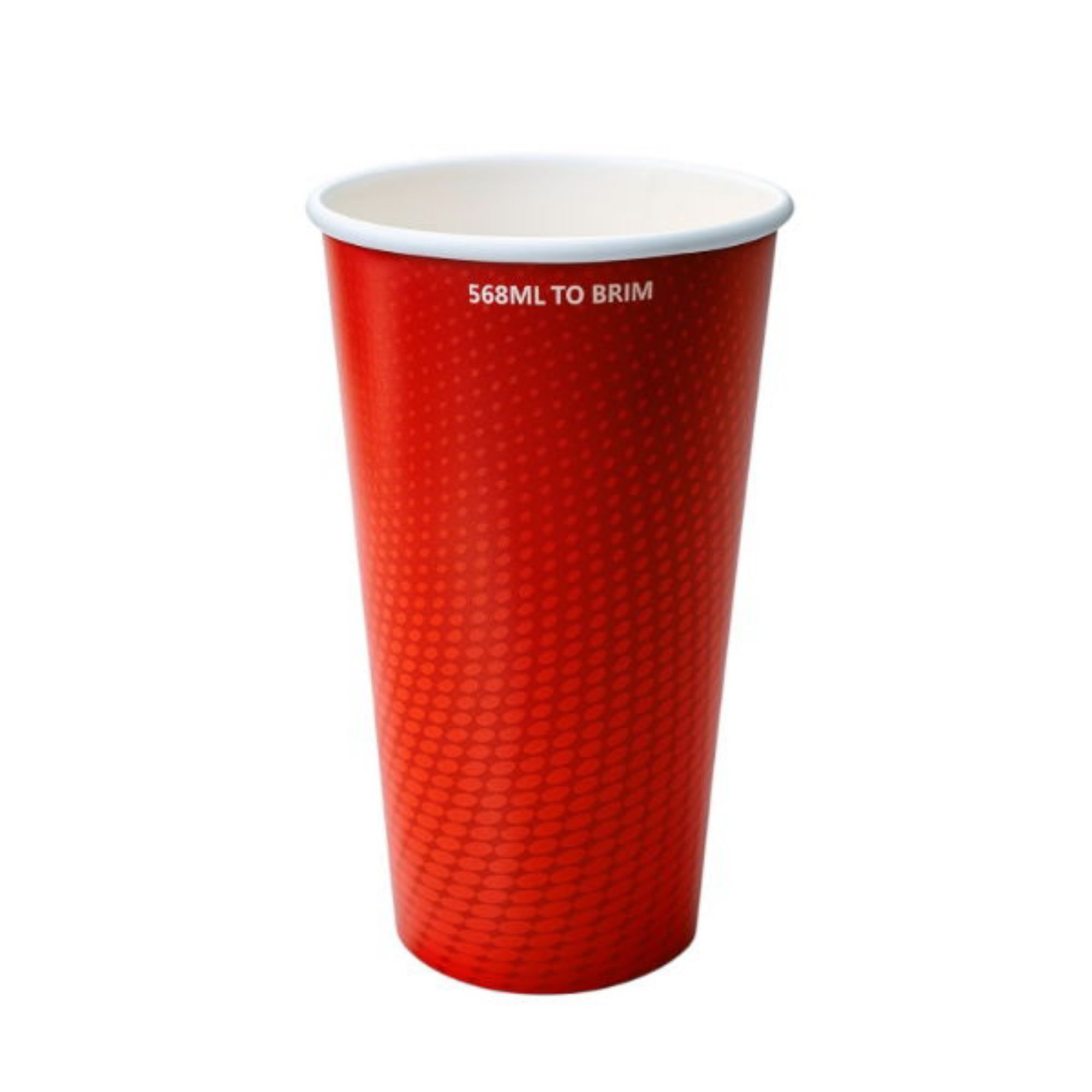 Picture of 20oz / 568ml Spiritpak Red Paper Party SW Cup (20x25s) - 100469