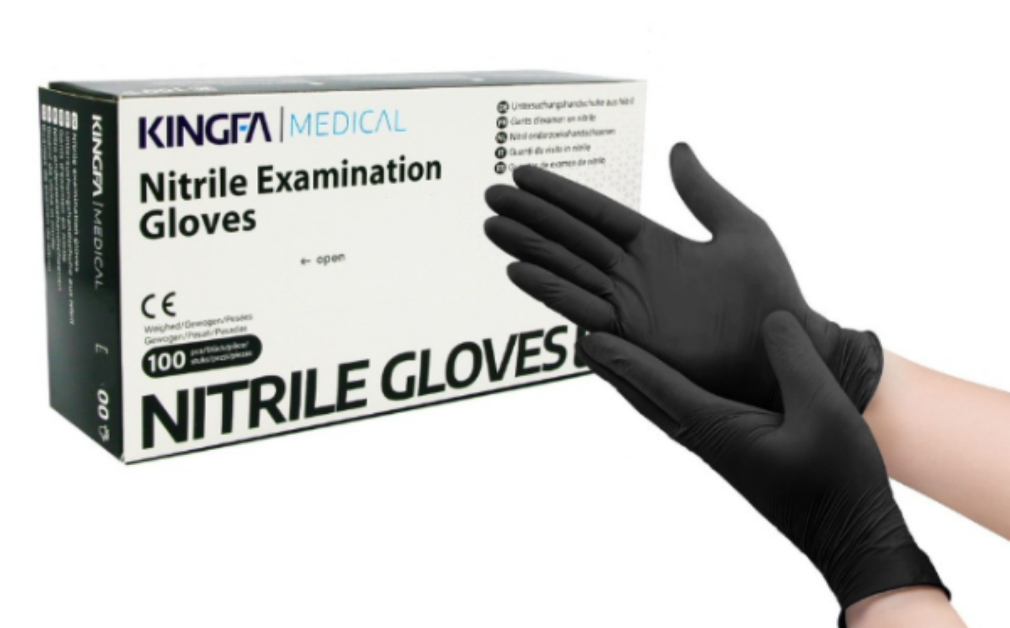 Picture of Kingfa PF Black Nitrile Medium (10x100) - 170079