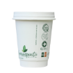 Picture of NEW 80mm Greenspirit Aqueous Paper Hot Cup Lids (8oz) (20x50) - 100455