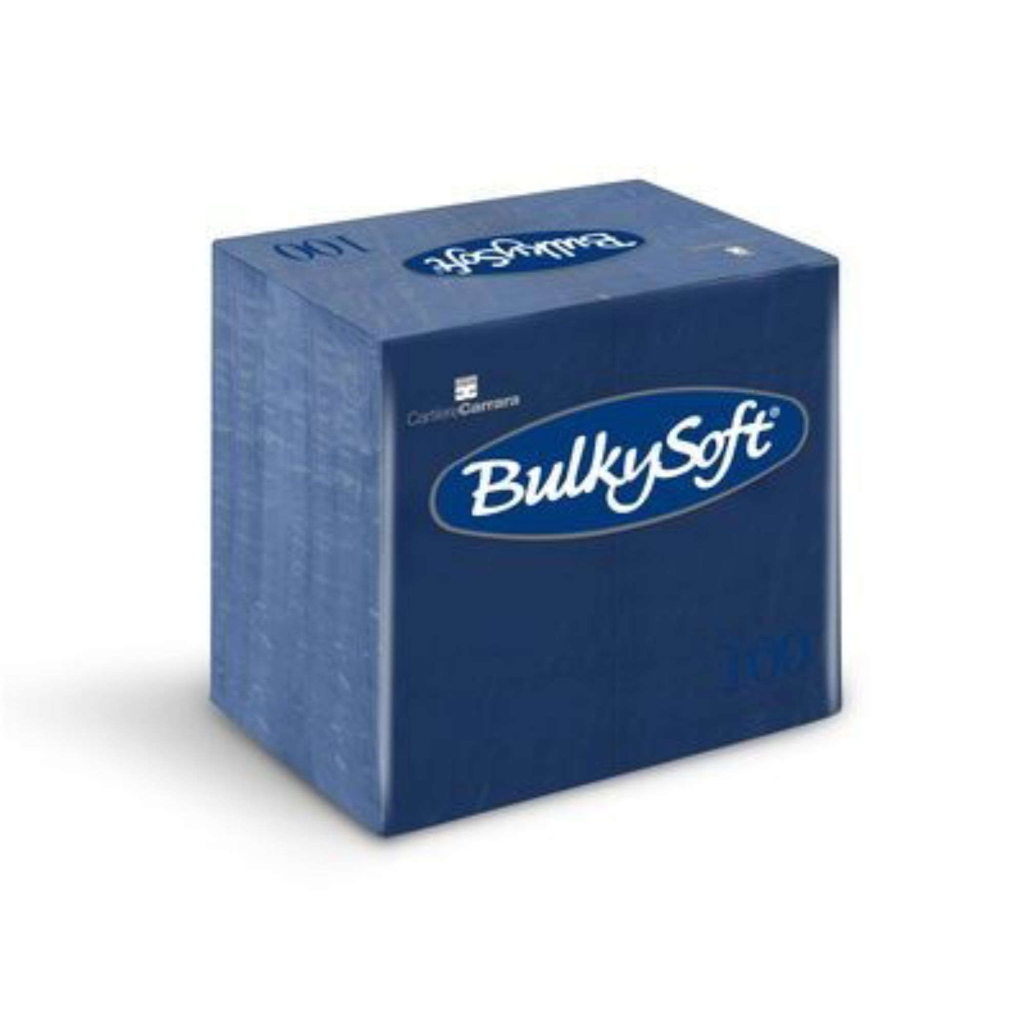 Picture of BulkySoft 40x40cm Navy 2ply 8 fold Dinner Napkin (20x100) - 160052