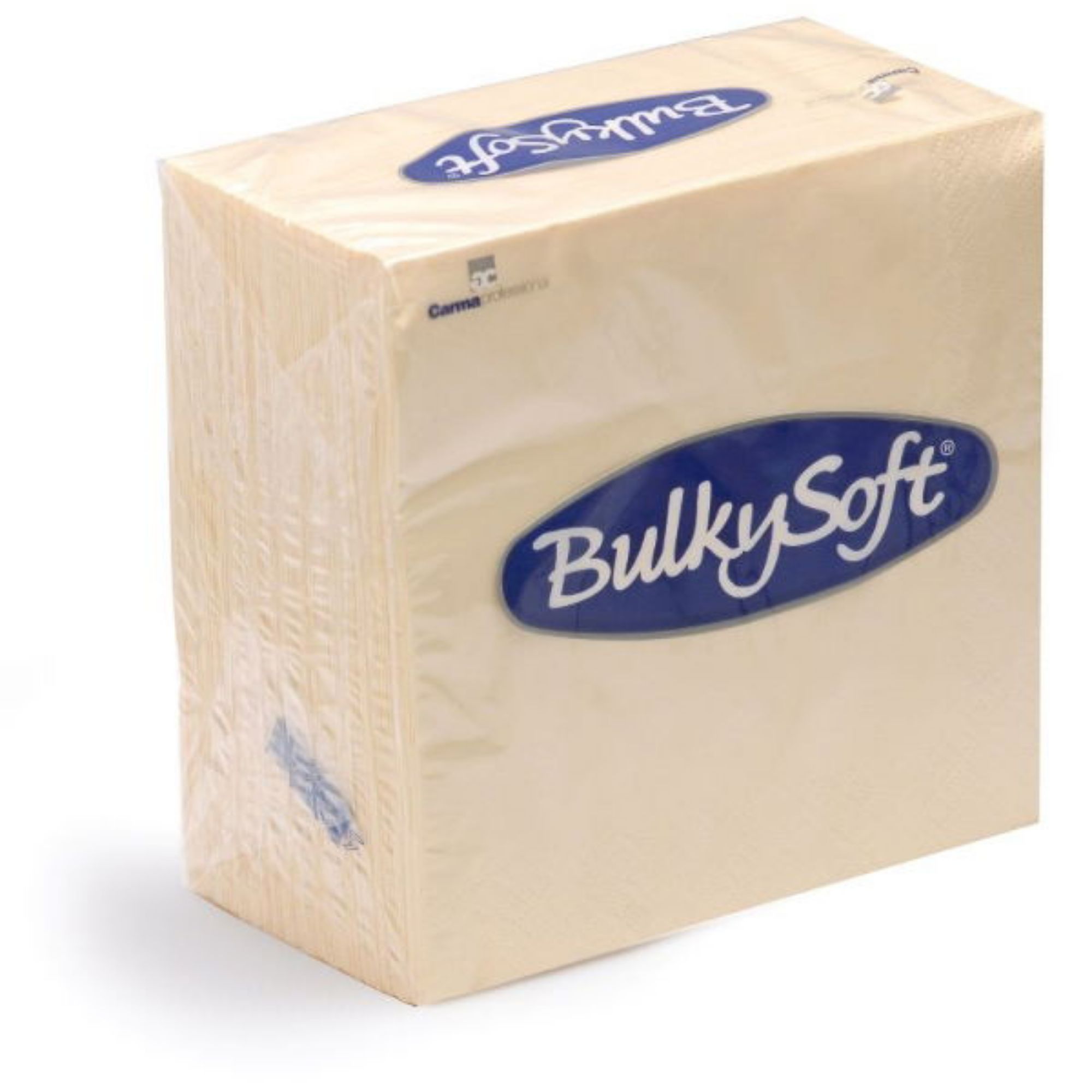 Picture of Bulkysoft 33x33cm Cream 2ply 4fold Lunch Napkins  (20x100) - 103085