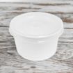 Picture of 2oz White Paper Portion Pot PE (PP1) (20x50) - 120163