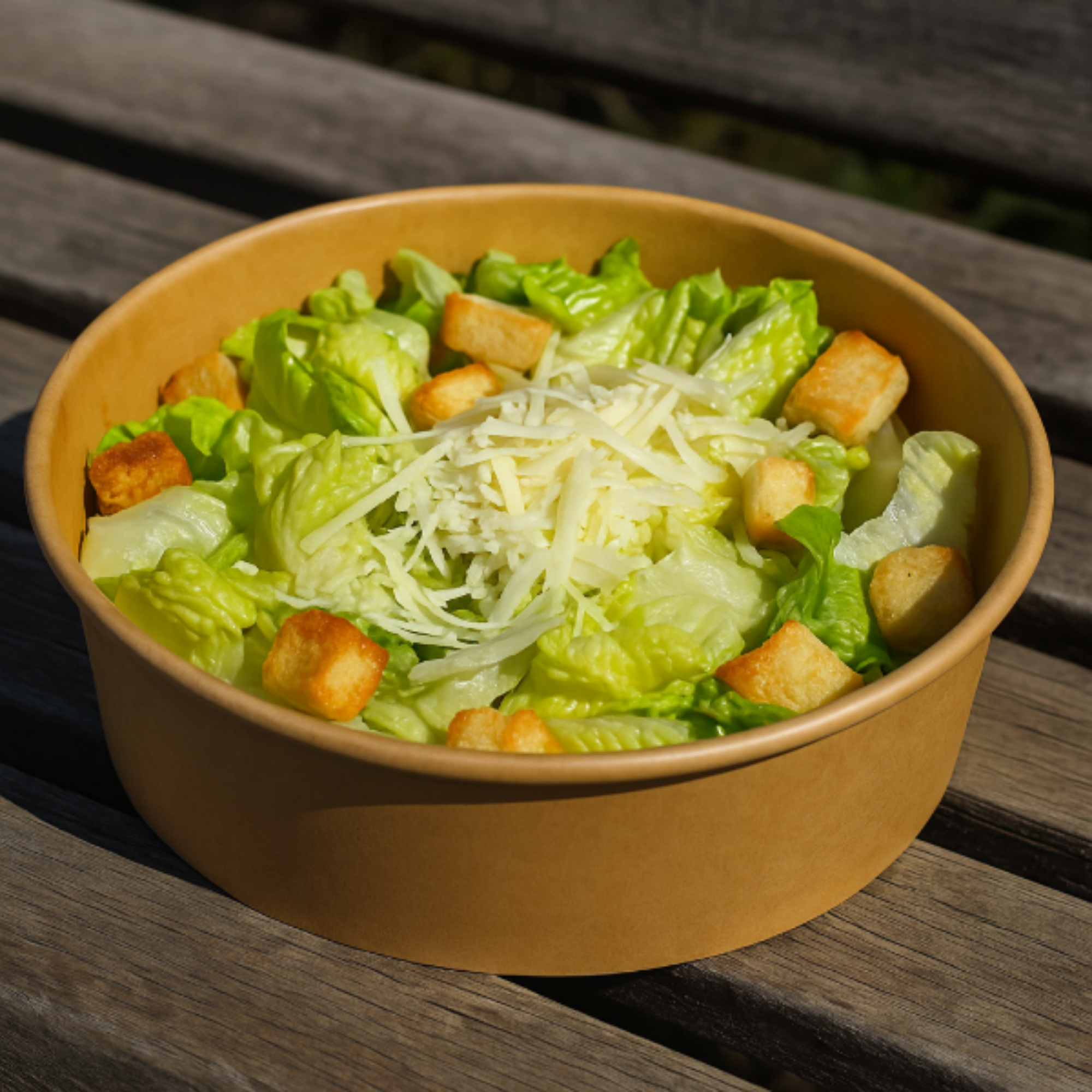 Picture of 1300ml Kraft Bowls PE (KB2) (6x50) - GO