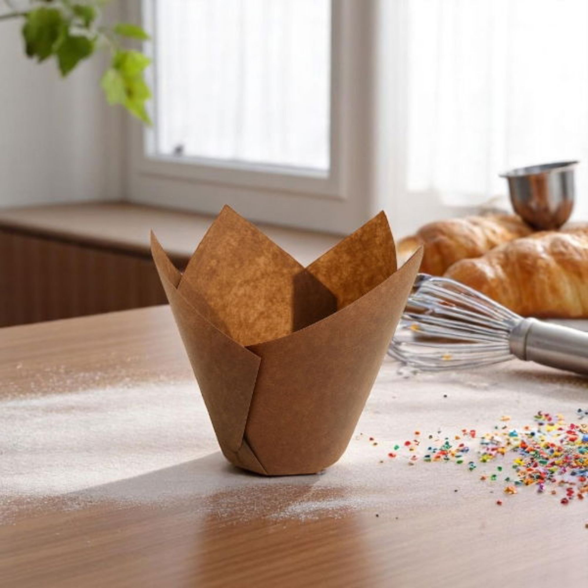 Picture of Brown Tulip Muffin Cases (10x200)