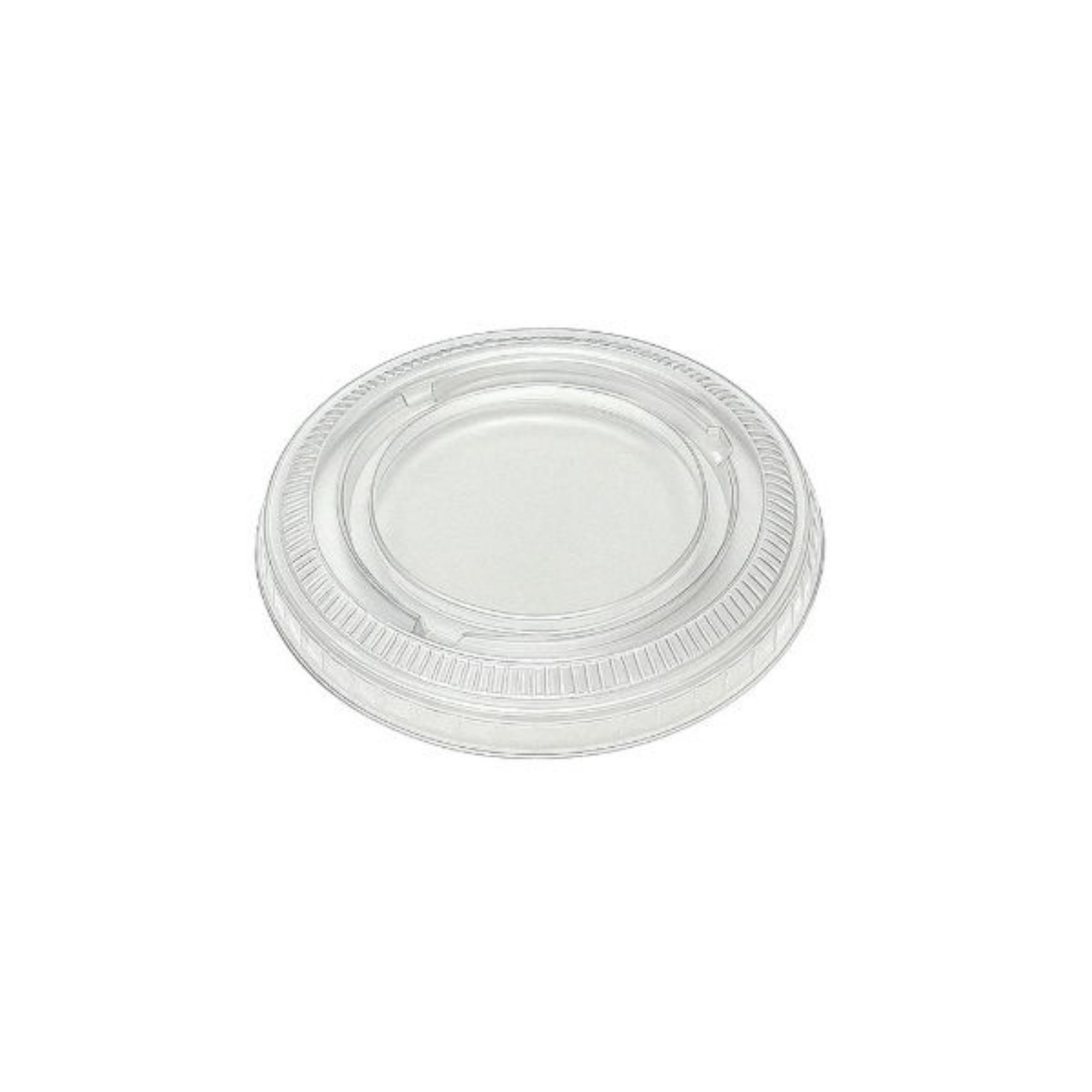 Picture of Flat rPET lids to fit 20oz & 22oz Pint Tumblers (20x50) - 100218