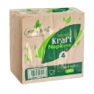 Picture of 33cm 2ply 4fold Compostable Kraft Napkins (20 x 100's) - 130034