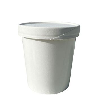 Picture of 16oz Spiritpak Soup Container & Paper Lid Combi (250)