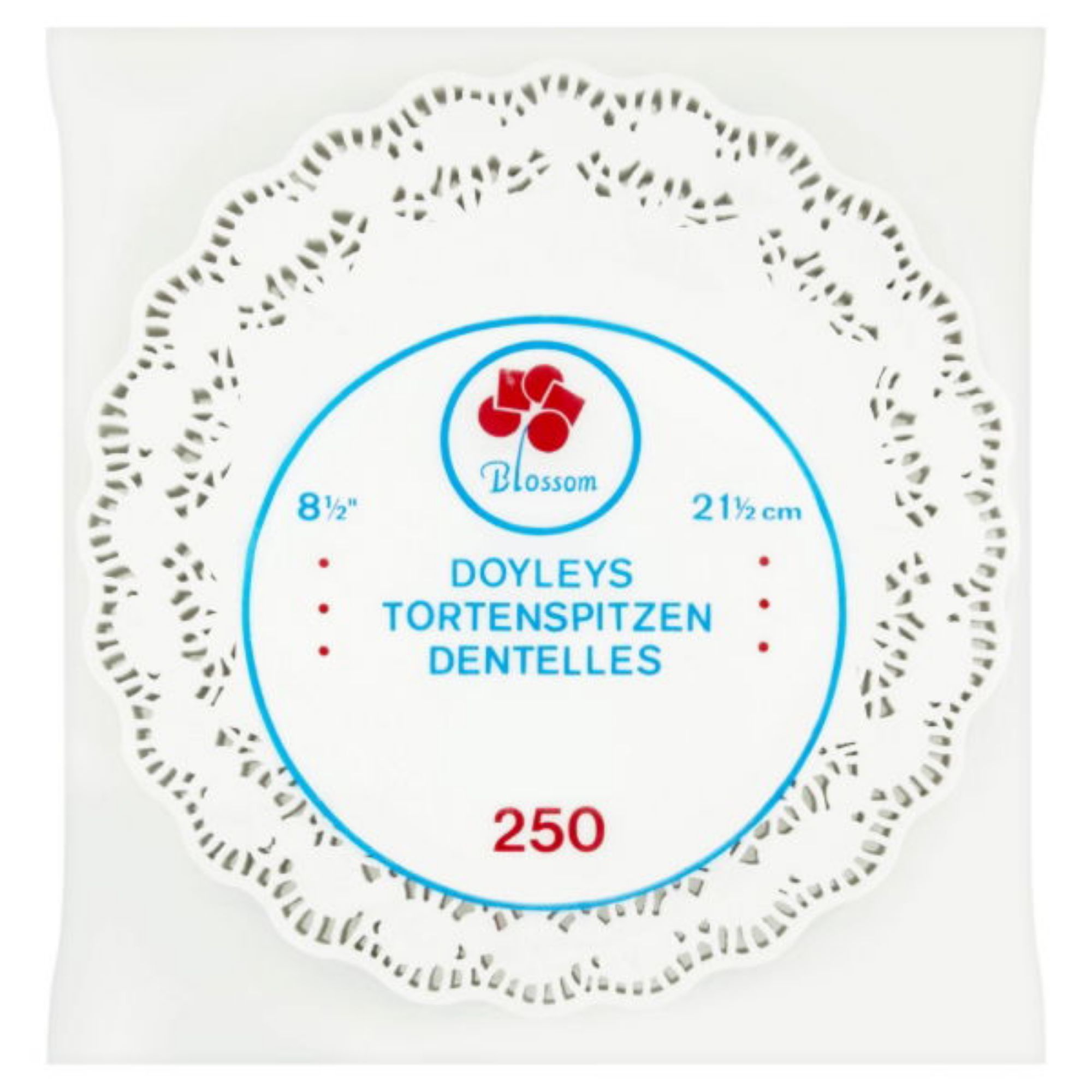 Picture of 8.5" White Round Doylies (8x250) - 8.5DOYRD