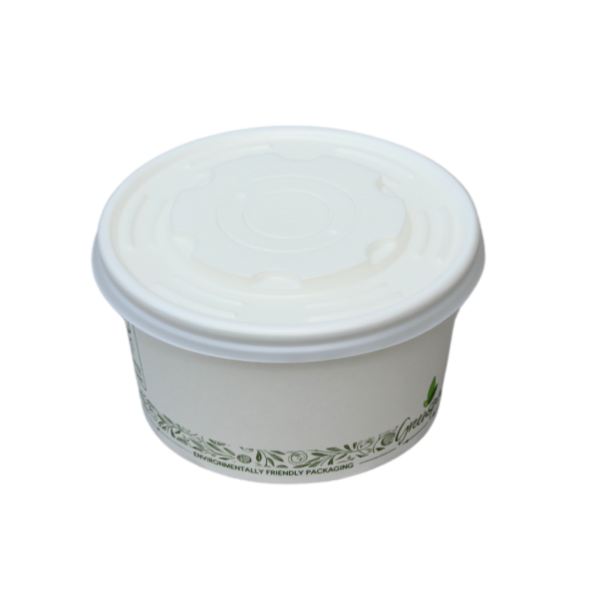 Picture of 115mm Greenspirit CPLA Compostable Lid (CS2) (10x50)