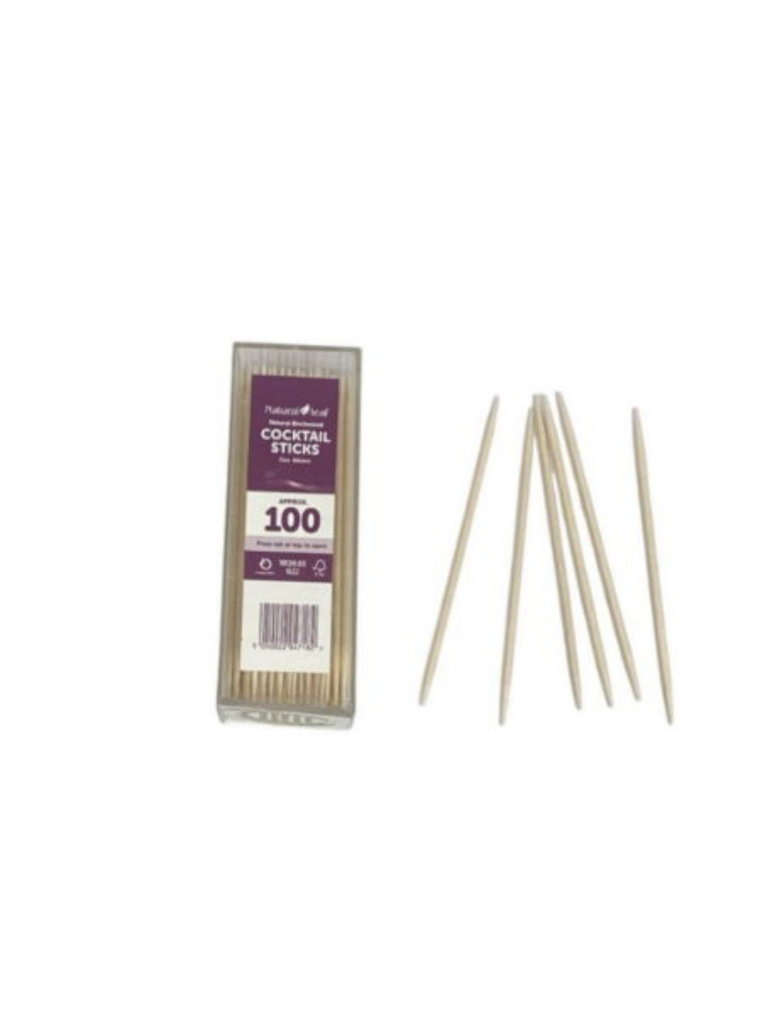 Picture of Birchwood Cocktail Stick (80x2mm/3.1") (Tub 4x12X100)