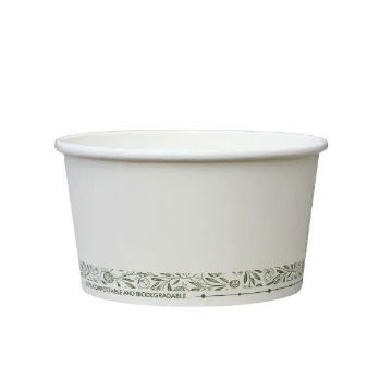 Picture of 12oz White Greenspirit Compostable Soup Containers (CS2) (20X25)