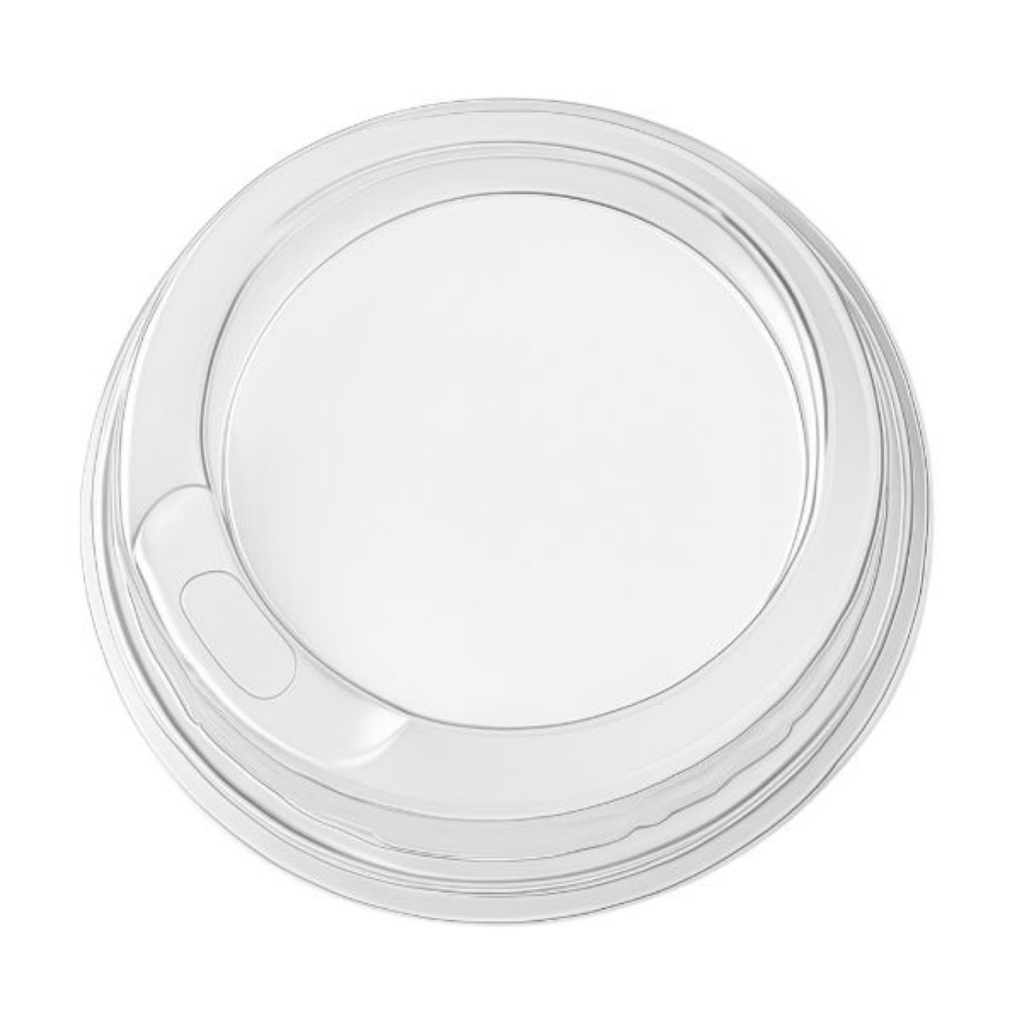 Picture of 95mm Clear Greenspirit rPET Sip Lid  (JC2) (16x50) - 100431