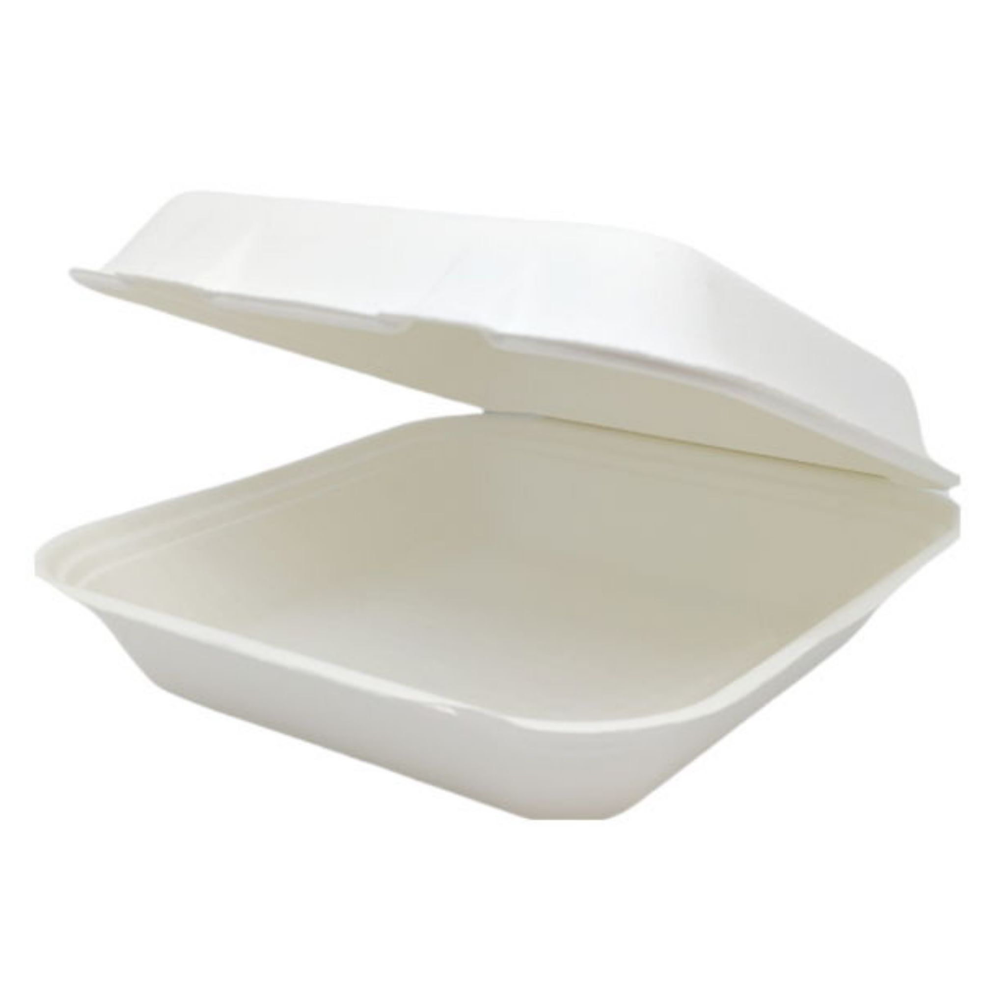 Picture of 8x8"  Bagasse Meal Box  (5 x 50) - 120158