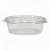 Picture of 1000cc Oval hinged salad container (8x50) - CTOV1000