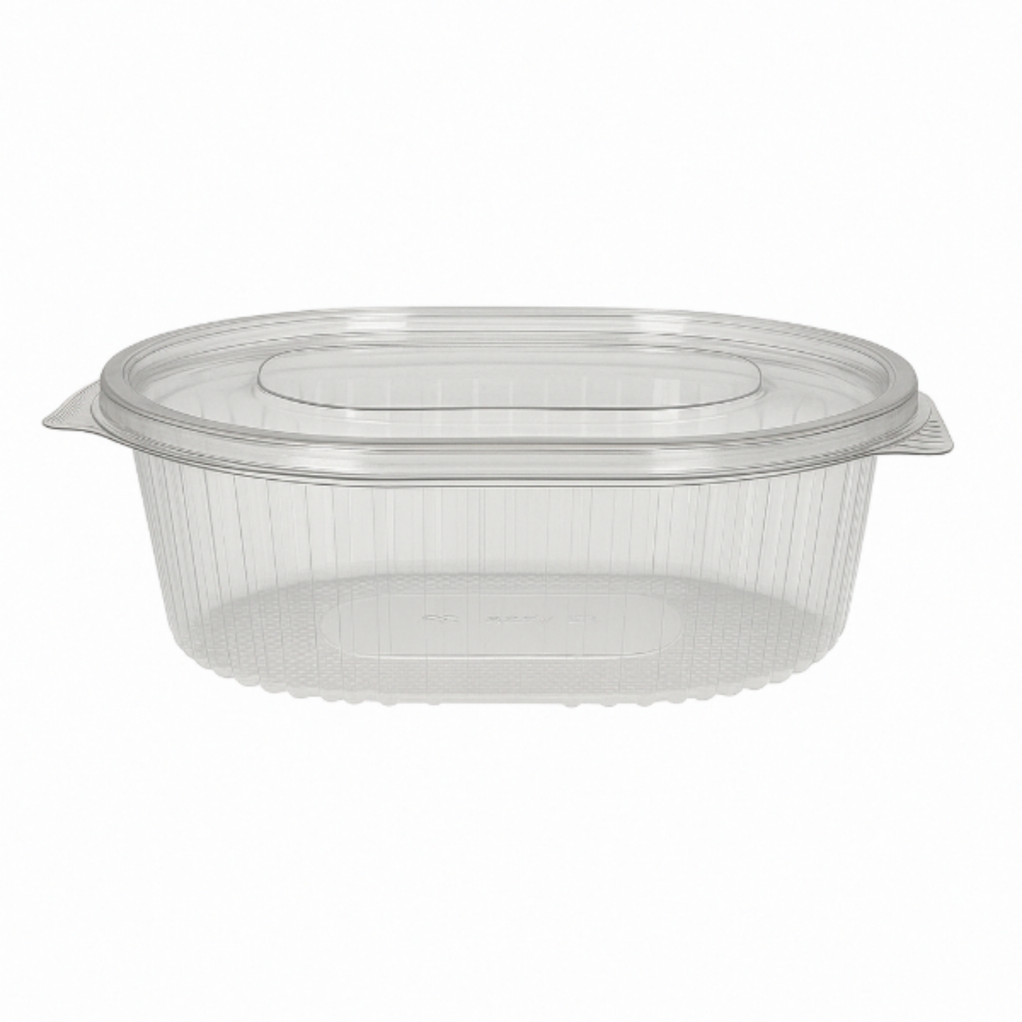 Picture of 1000cc Oval hinged salad container (8x50) - CTOV1000