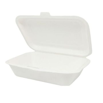 Picture of 6"x4" Bagasse Small Lunch Box (20x50)