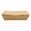 Picture of Large Kraft nested takeaway box -  224.5x95x60mm (6 x 50's) - 120227