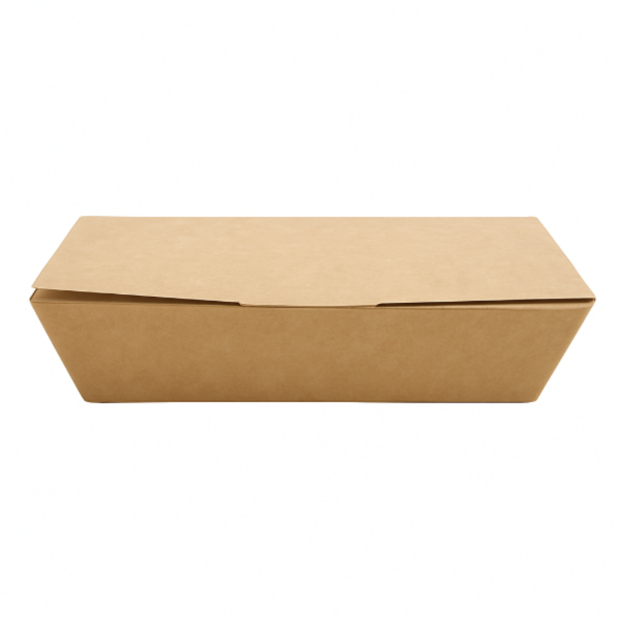 Picture of Large Kraft nested takeaway box -  224.5x95x60mm (6 x 50's) - 120227