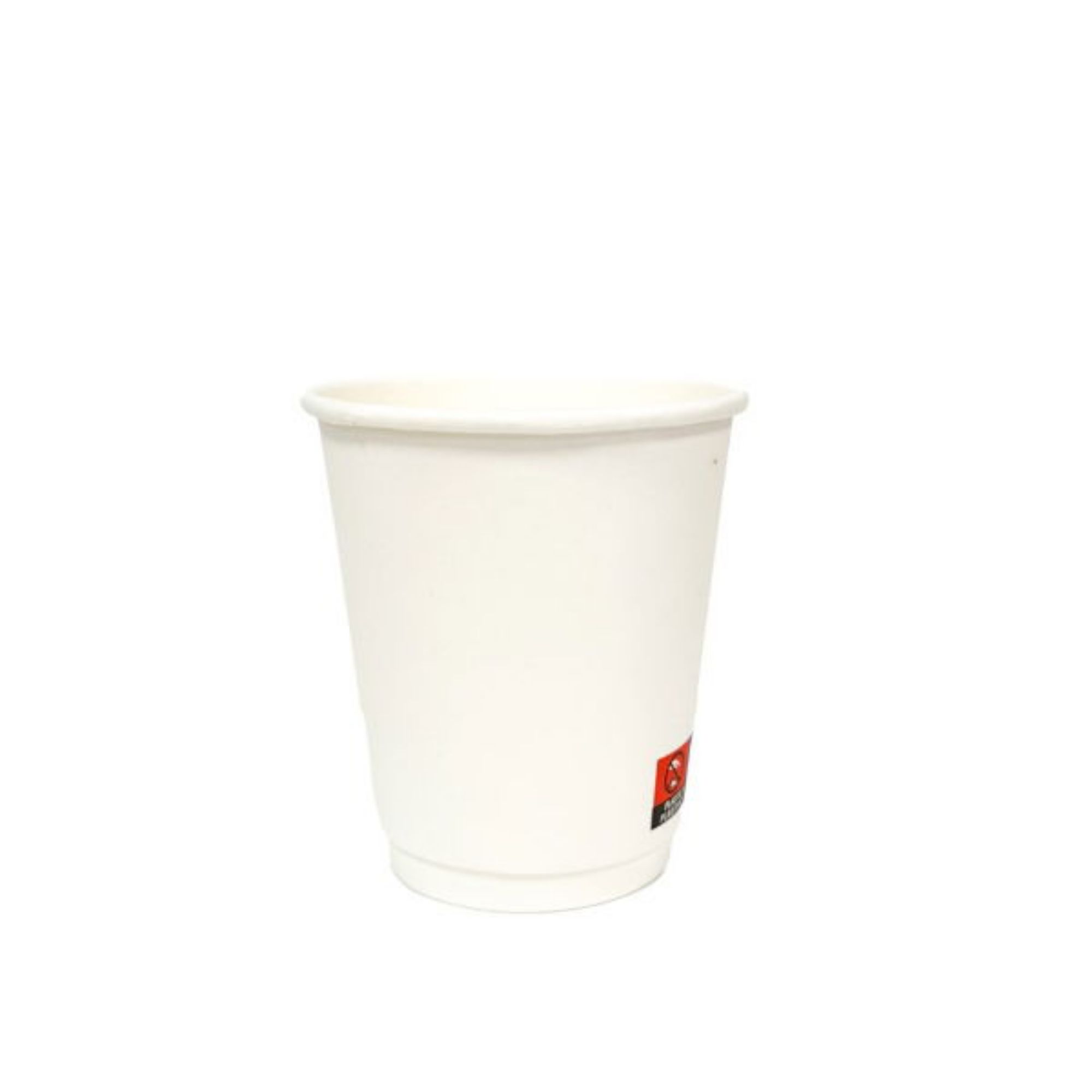 Picture of 8oz White Matt PE DW Hot Cups (20x25) - 100070