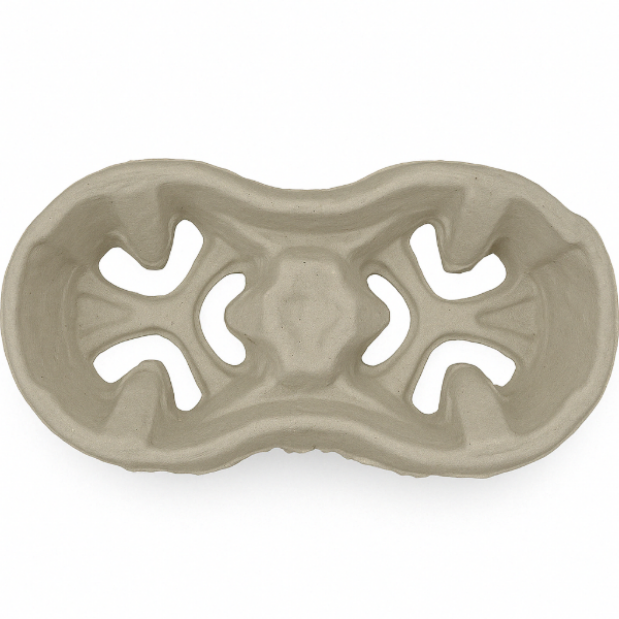 Picture of 2 Cup Greenspirit Carrier Pulp Tray  - (6x80) (480's) - 100315