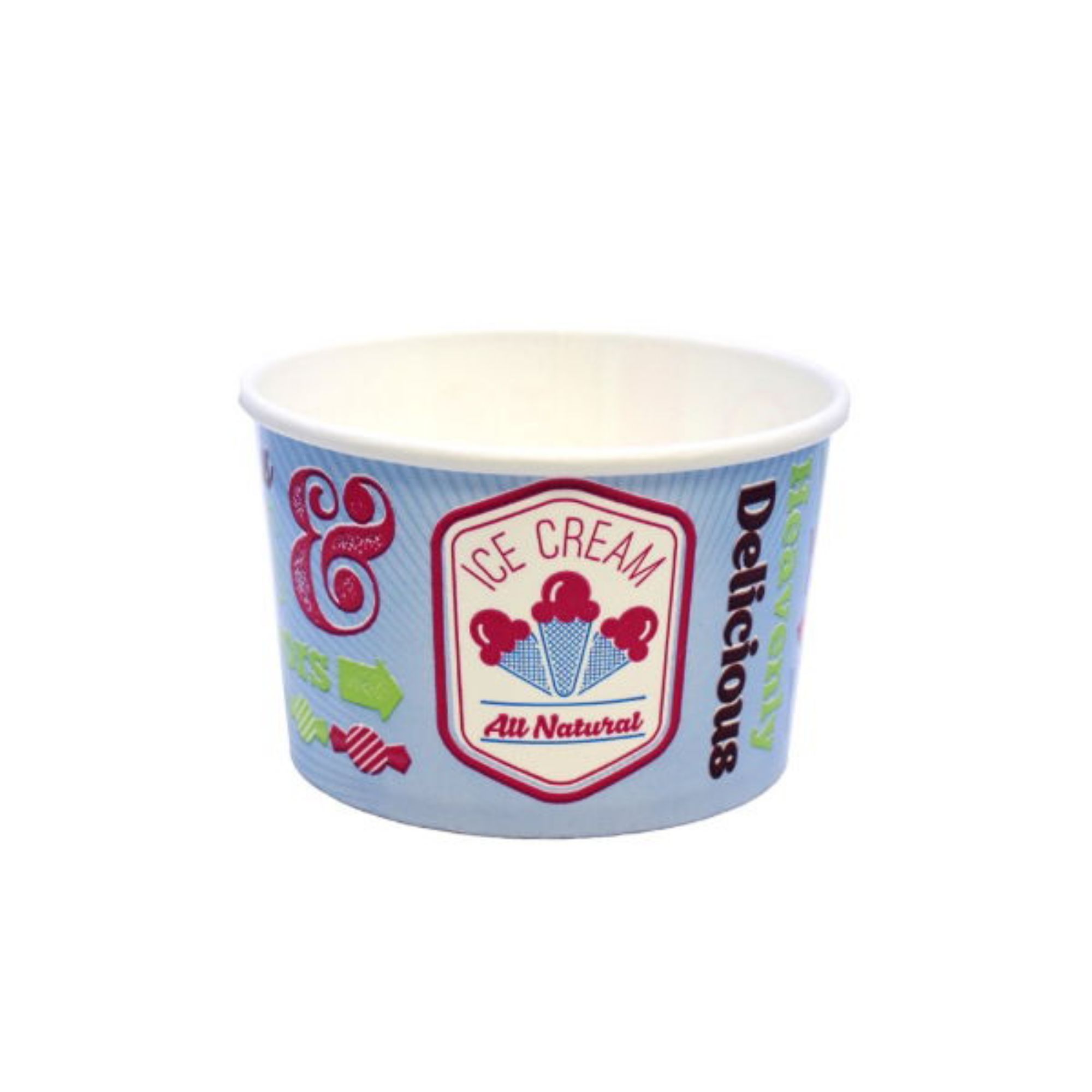 Picture of 8oz "Chill" ice cream cup (20 x 50's) - 109551
