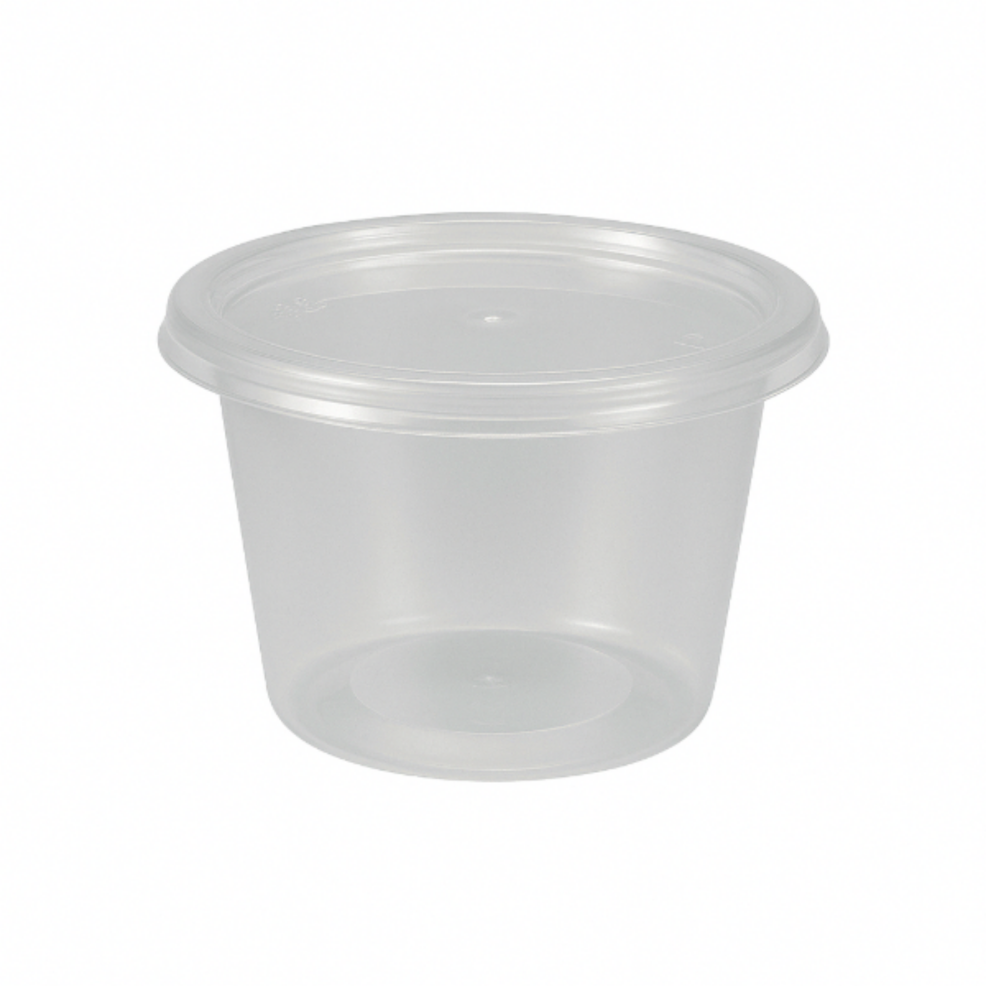 Picture of 4oz Clear microwavable container and lids-Standard(1000) - 120276