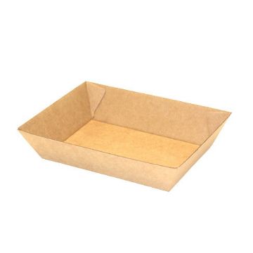Picture of #99 Compostable Corrugated Tray 160 x131x38mm (6x100)
