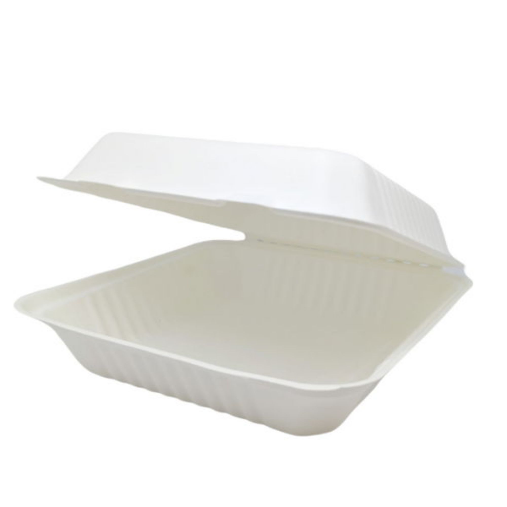 Picture of 9x9" Bagasse Meal Box (2x100) - 120026