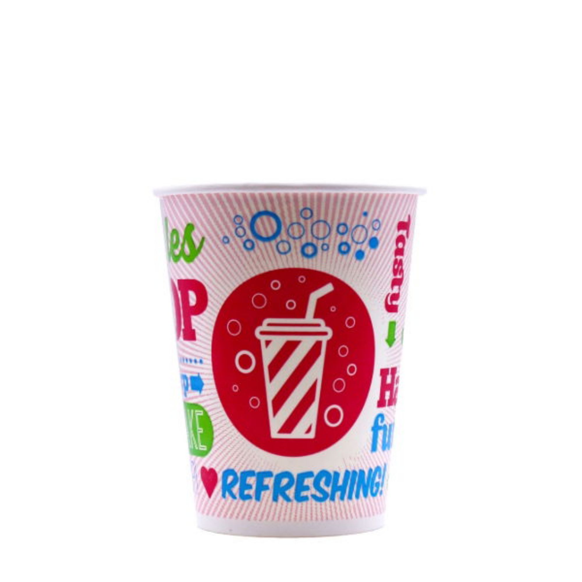 Picture of 9oz Chill Cold Paper Cup PE (270ml)(20x50) - 10426