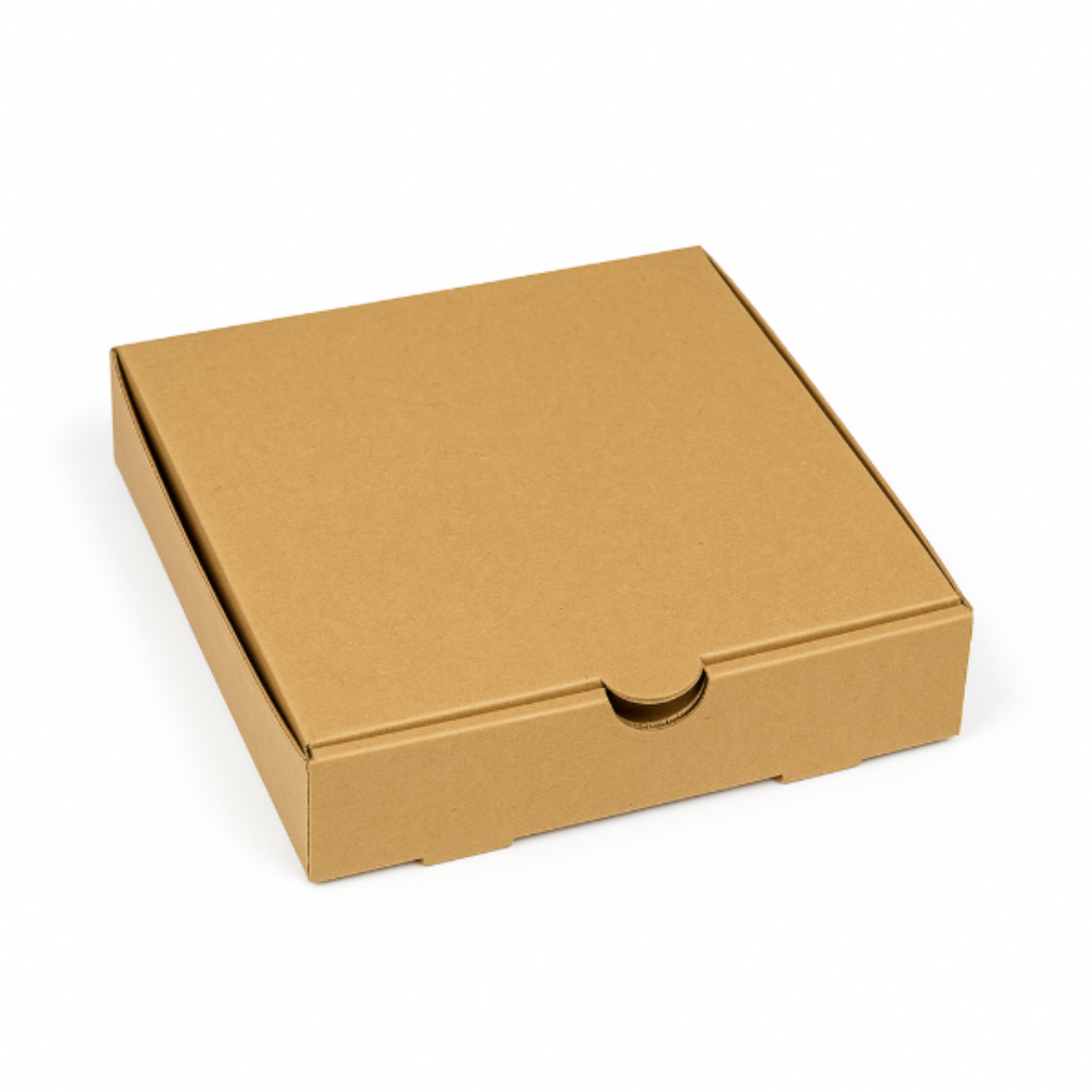 Picture of 7" Kraft corrugated pizza box (100) - CTPK7