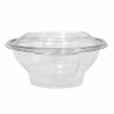 Picture of 375cc Round hinged PET salad container (12x50) - CTRD375
