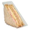 Picture of Deep Fill Hinged Sandwich Wedge rPET (185x80x80mm) (500) - 10802