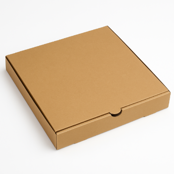 Picture of 14" Kraft Corrugated Pizza box (100)