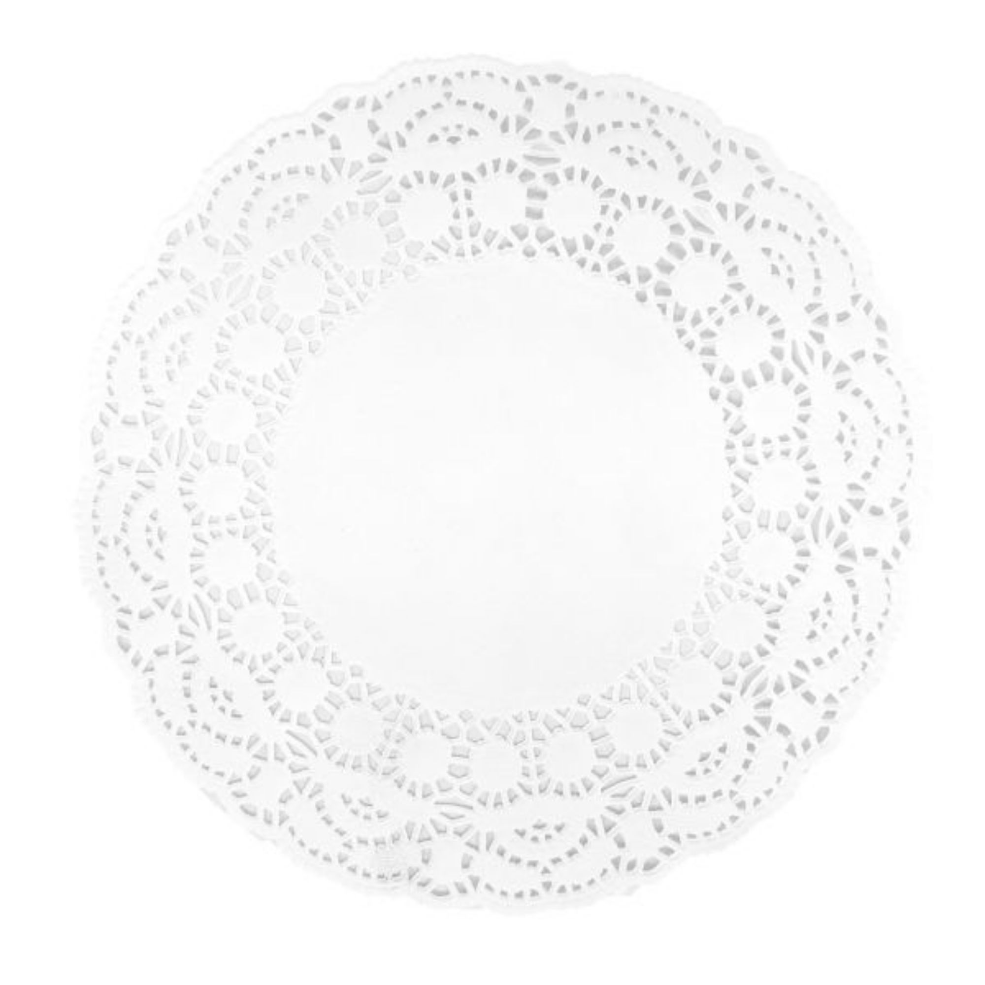 Picture of 9.5" White Round Doylies (8x250) - 9.5DOYRD