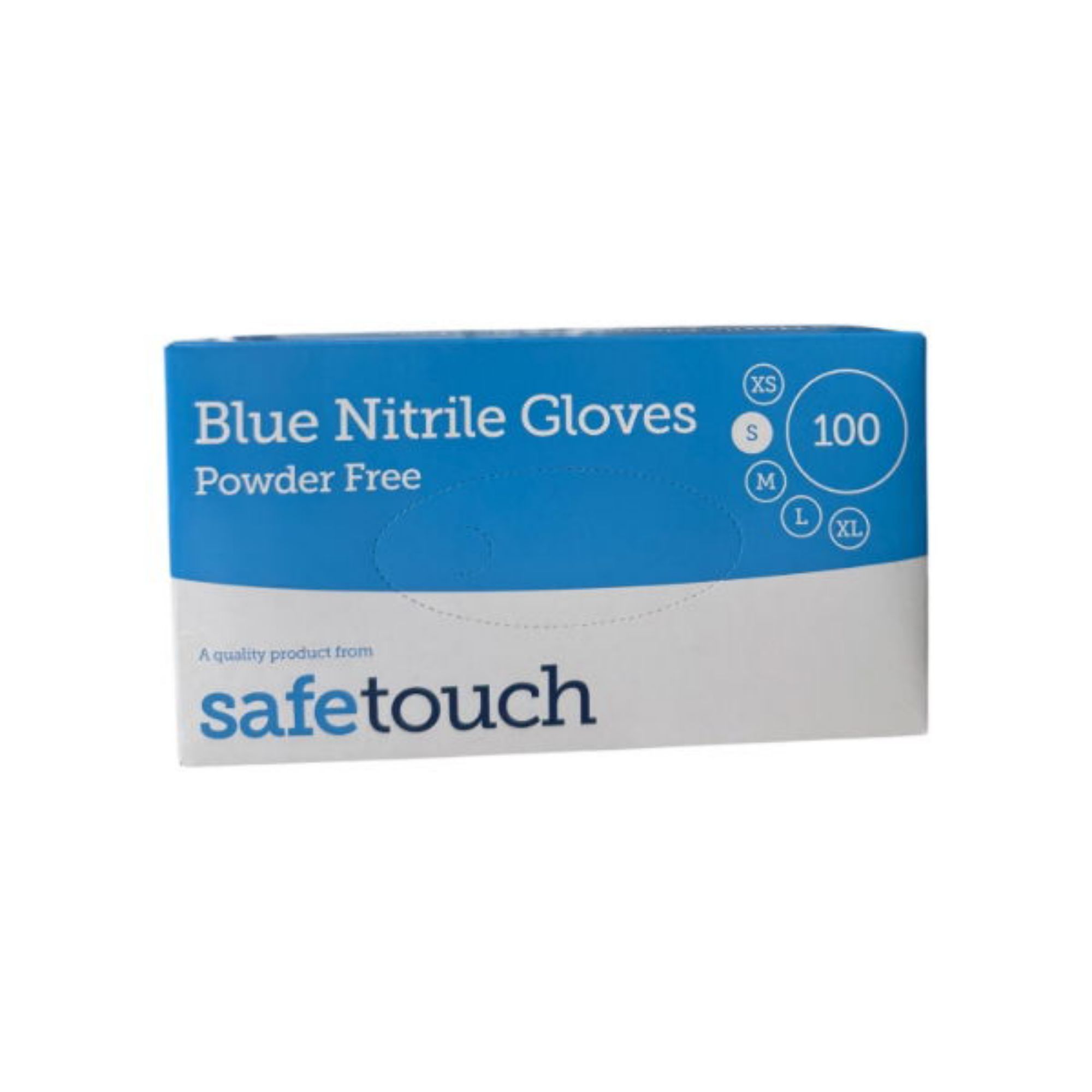 Picture of SAFE TOUCH PF Blue Nitrile S (10x100) - 170056