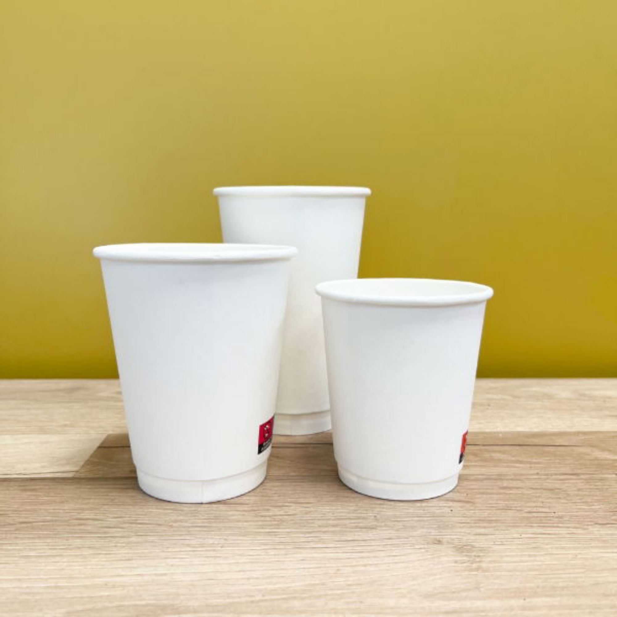 Picture of 16oz White Matt PE DW Hot Cups (20x25)