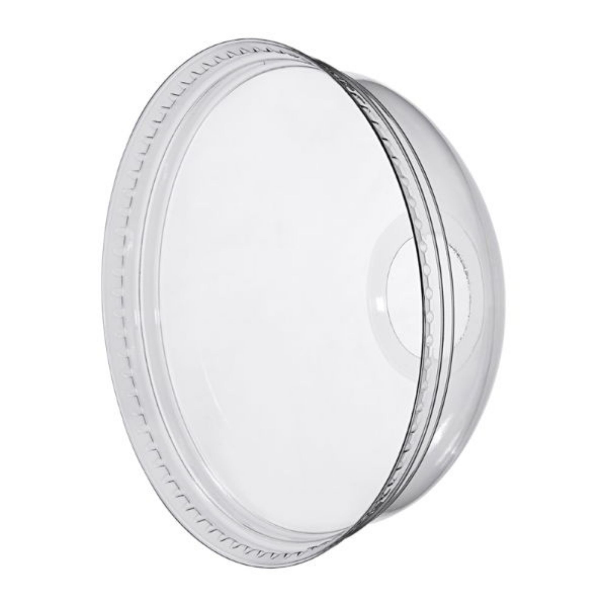 Picture of 95mm Clear Greenspirit rPET Dome Lid S/Slot (JC2) (16x50) - 120172