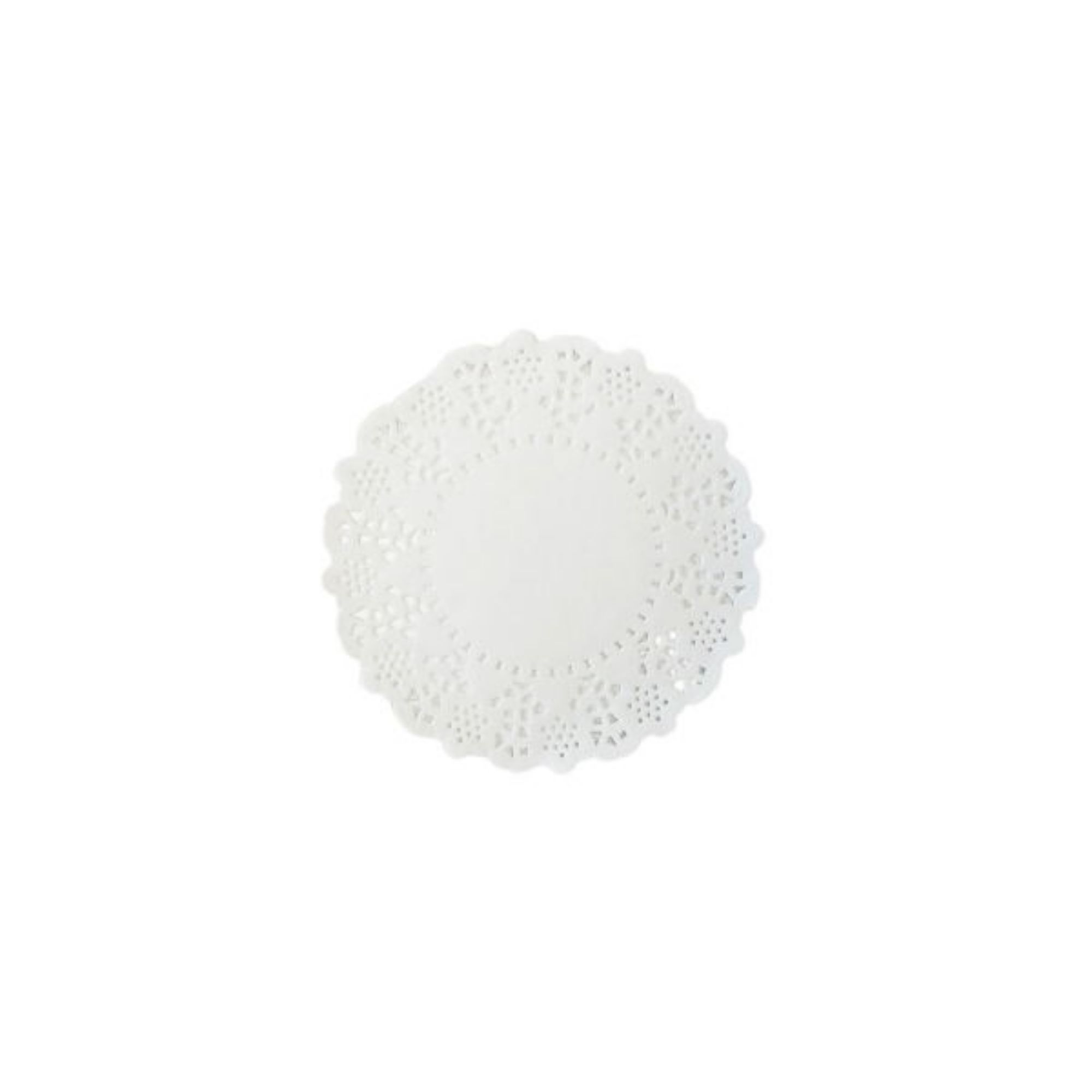 Picture of 4.5" White Round Doylies (8x250) - 4.5DOYRD