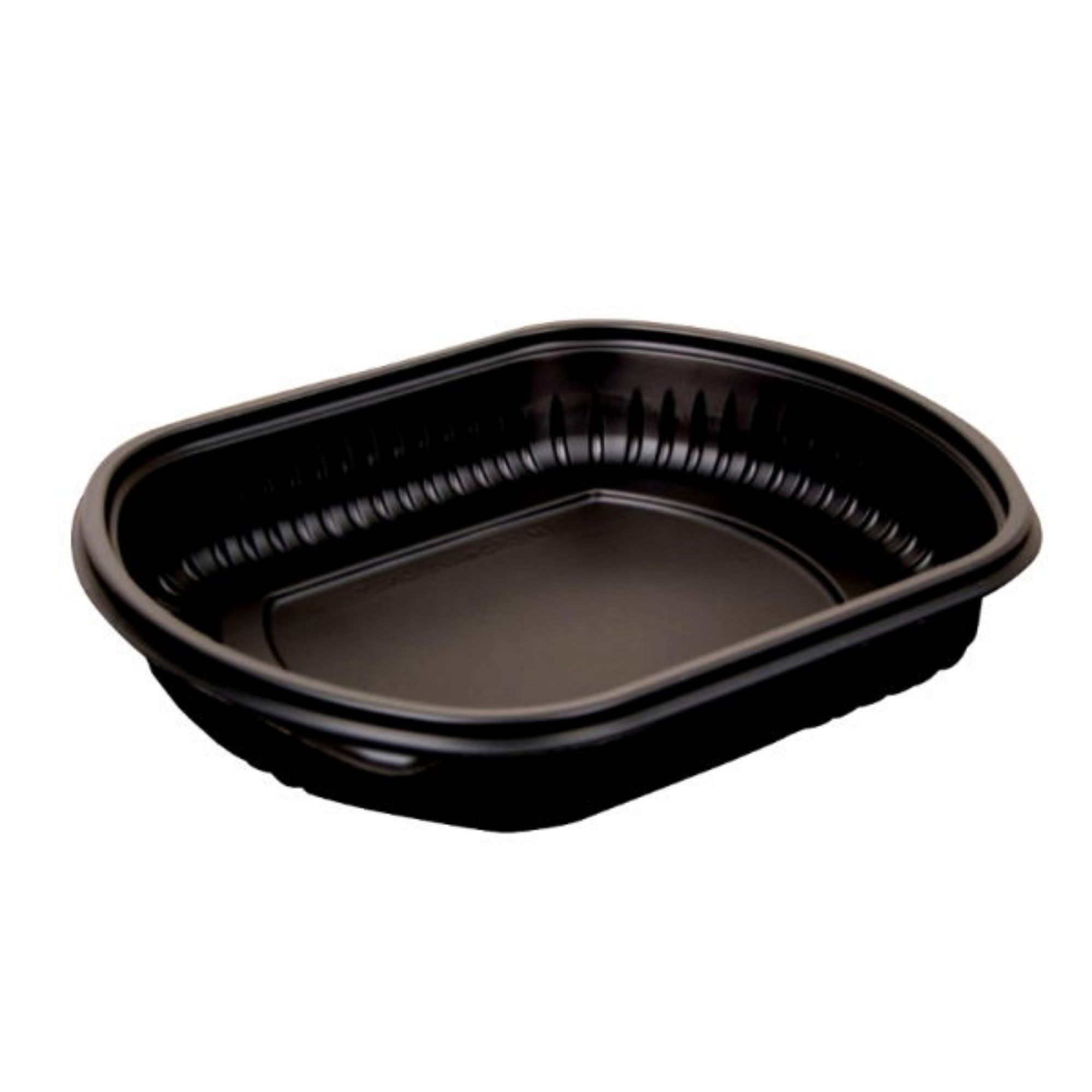 Picture of 34oz Black 1-Compartment Microwaveable Containers (8x40) - CTC341