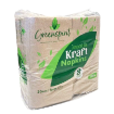 Picture of 33cm 2ply 8 fold Compostable Kraft Napkins (20 x 100's) - 130035