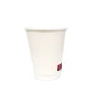 Picture of 12oz White Matt PE DW Hot Cups (20x25) - 100071